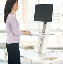 sit-stand workstation